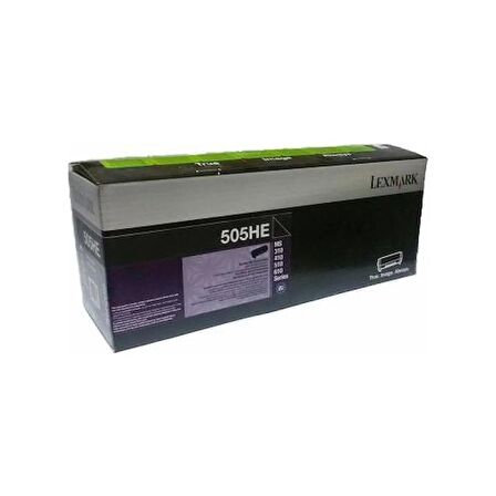 Lexmark 505H 50F5H0E Siyah Spot Orjinal Toner Ms310 / Ms410 / Ms510 / Ms610
