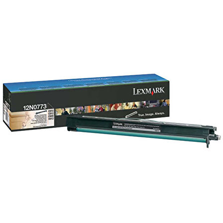 Lexmark C910-12N0773 Siyah Orijinal Drum ve Developer Ünitesi