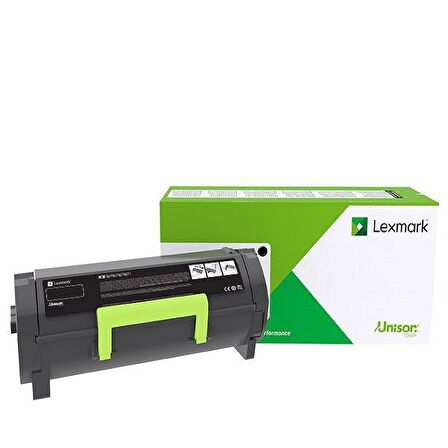 LEXMARK 56F5H0E Lexmark 56F5H0E Black Extra High Yield Return Program Toner Cartridge 