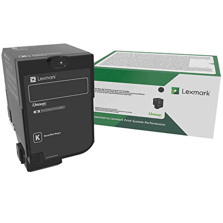 Lexmark CS727-75B50K0 Siyah Orijinal Toner