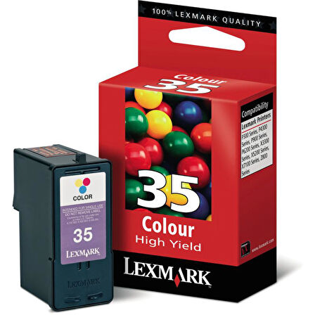 LEXMARK 18C0035E RENKLİ KARTUS NO:35