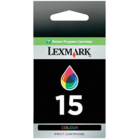 Lexmark 15-18C2110E Renkli Orijinal Kartuş