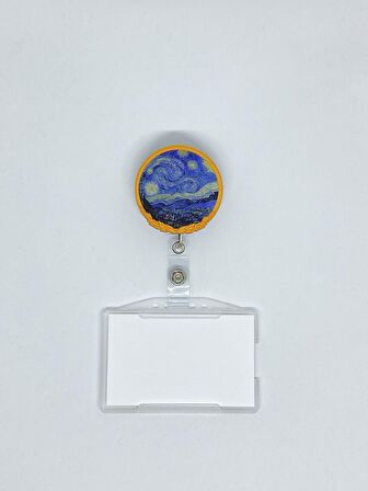 Van Gogh Tablo Temalı Yoyo Kartlık