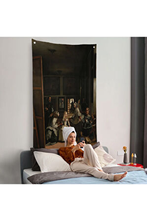Diego Velázquez - Nedimeler Duvar Örtüsü - Las Meninas-7349