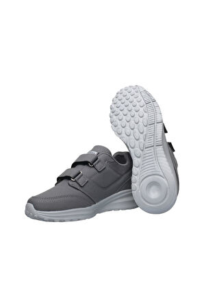 Kadın Cırtlı Günlük Spor Ayakkabı FÜME