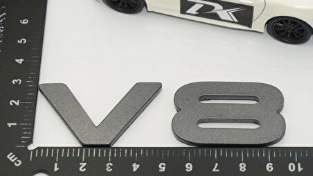 DK Tuning Land Rover Defender V8 Koyu Gri Bagaj Çamurluk Yazı Logo Arma