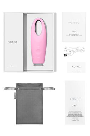 Foreo IRIS Aydınlatıcı Göz Masaj Cihazı - Petal Pink 7350071075562