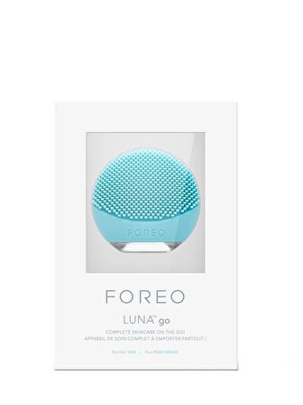 FOREO LUNA™ Go Yağlı Ciltler için Kompakt Yüz Temizleme ve Yaşlanma Karşıtı Masaj Cihazı