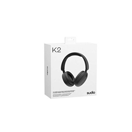 Sudio K2 ANC-BT 5.3 Kulaklık Black