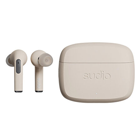 Sudio N2 Pro Sand IPX4 Suya Dayanıklı 30 Saat Kullanım ANC Gürültü Engelleme Özellikli Bluetooth Kulak İçi Kulaklık