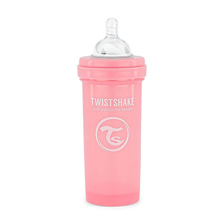Twistshake Anti-Kolik Biberon 2+m 260ml Pembe