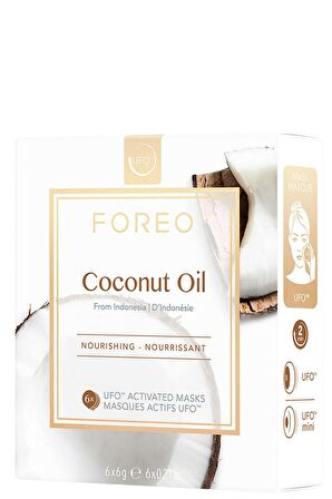 FOREO UFO™ Coconut Oil Besleyici 6'lı Aktif Maske