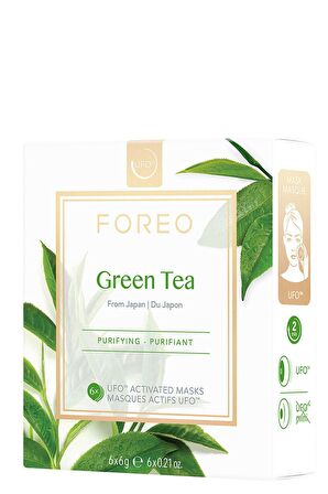 FOREO UFO™ Green Tea Arındırıcı 6'lı Aktif Maske