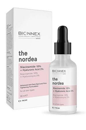 BIONNEX The Nordea Niacinamide 10% + Hyaluronic Acid 2% Serum 30 ml