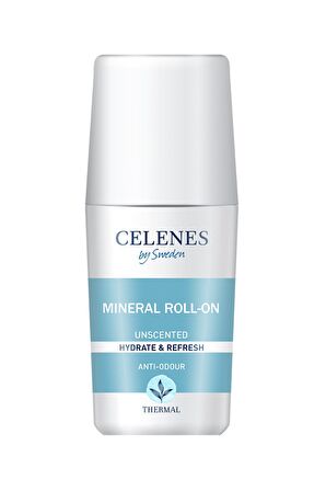 Celenes By Sweden Mineral Unscented Pudrasız Roll-On Deodorant 75 ml