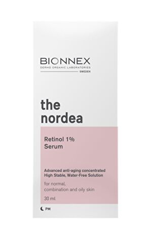 Bionnex The Nordea Yaşlanma Karşıtı Gliserin 30 Yaş + Gece-Gündüz Yüz ve Boyun Serumu 30 ml 