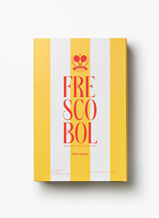 Printworks Hobi Malzemeleri FRESCOBOL PLAJ TENİSİ RAKET SETİ