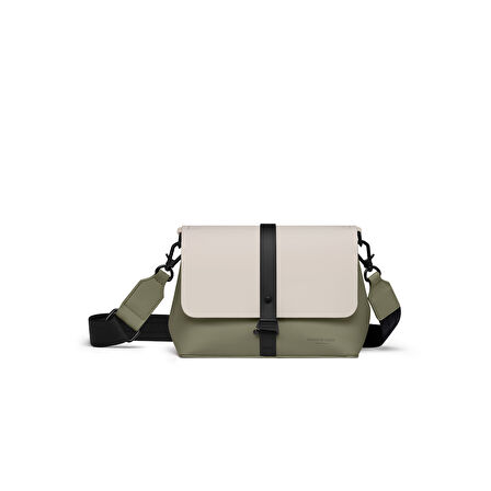 Gaston Luga Spläsh Crossbody Bag - Cloud Cream / Sage