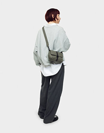 Gaston Luga Spläsh Crossbody Bag - Olive