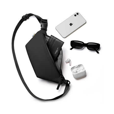 Gaston Luga Däsh Bumbag Bel Çantası - Black
