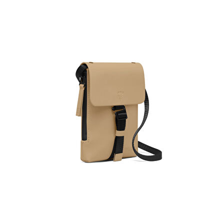 Gaston Luga Spläsh Mini Crossbody Omuz Çantası - Latte