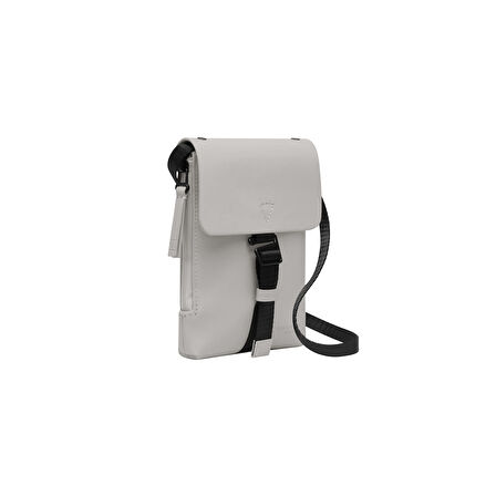 Gaston Luga Spläsh Mini Crossbody Omuz Çantası - Taupe