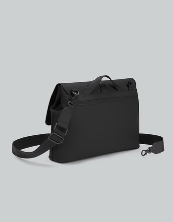 Gaston Luga Splash Crossbody Large 14" Çanta - Siyah