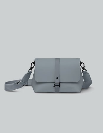 Gaston Luga Splash Crossbody Çanta - Granit Gri