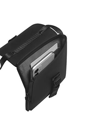 Gaston Luga Spläsh Mini Crossbody Omuz Çantası - Black