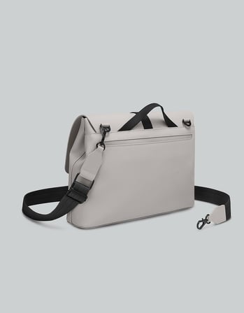Gaston Luga Splash Crossbody Large 14" Çanta - Gri