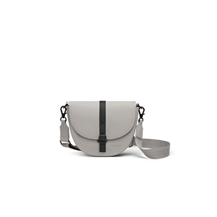 Gaston Luga Spläsh Moon Crossbody Omuz Çantası - Taupe