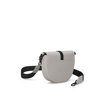 Gaston Luga Spläsh Moon Crossbody Omuz Çantası - Taupe