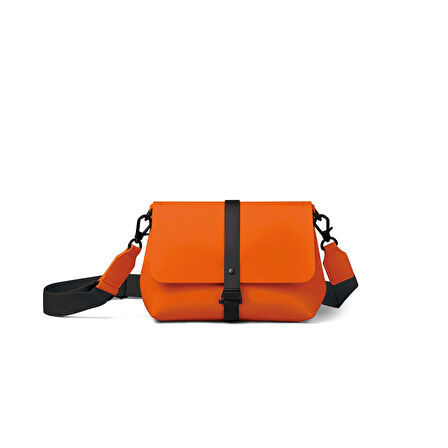 Gaston Luga Spläsh Crossbody Bag - Orange Flame