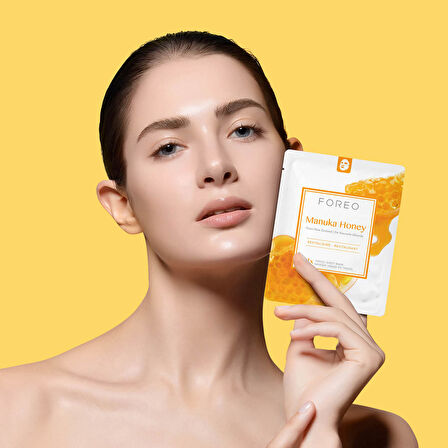 Farm To Face Manuka Honey Canlandırıcı 3'lü Kağıt Maske