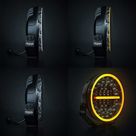 Strands Off-Road Led Lamba Firefly 9" Profesyonel 142W 270956