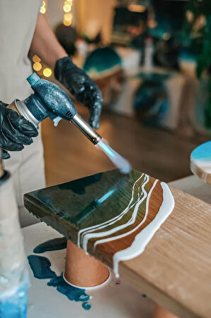 15 Kg Hobi Epoksi Ocean & Sea/ Deniz Efekti Şeffaf Epoksi Reçine Ince Döküm