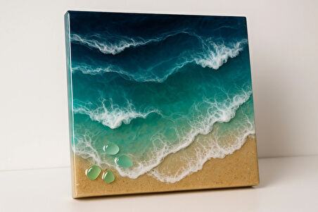 15 Kg Hobi Epoksi Ocean & Sea/ Deniz Efekti Şeffaf Epoksi Reçine Ince Döküm