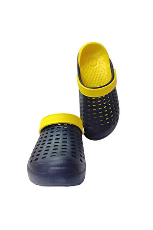 Unisex Comfort Eva Taban Terlik LACİVERT - SARI