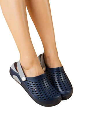 Unisex Comfort Eva Taban Terlik LACİVERT-GRİ