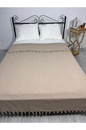 SARRA Çift Kişilik Natural Pike 200x230cm  - Kapiçino