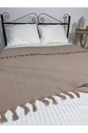 SARRA Çift Kişilik Natural Pike 200x230cm  - Kapiçino