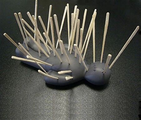 Özel Tasarım Adam Şeklinde Voodoo Kürdanlık