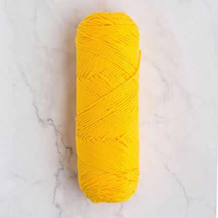 La Mia Baby Cotton Hardal Sarısı El Örgü İpi - L003 - 33632