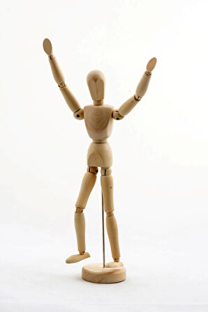 Ahşap Robot Model 2