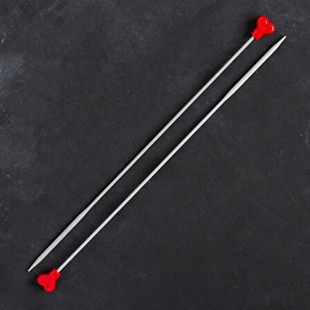 Addi 4,5mm 35cm Klasik Alüminyum Hızlı Örgü Şişi -
