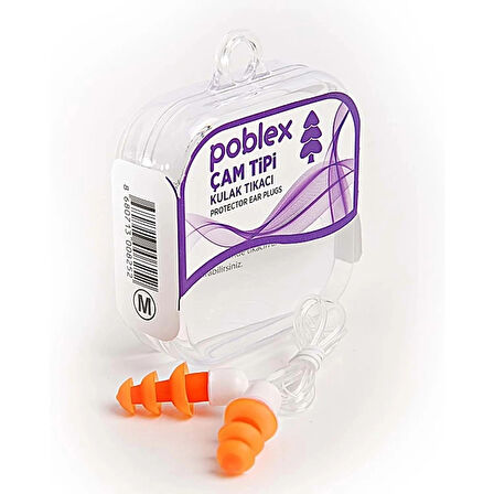 Poblex Çam Tipi Kulak Tıkacı - Medium