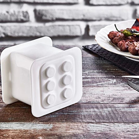 Tekirdağ Köfte Kalıbı - 6 Bölmeli Pratik Tekirdağ Köfte Kalıbı