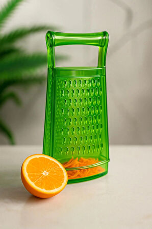 Akrilik Şeffaf El Kesmeyen Hazneli Rende