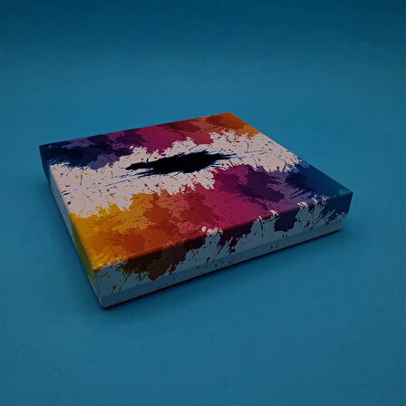 Renkli Tasarım Hediye Kutusu