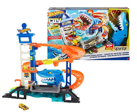 Hot Wheels City Köpek Balığından Kaçış HDP06